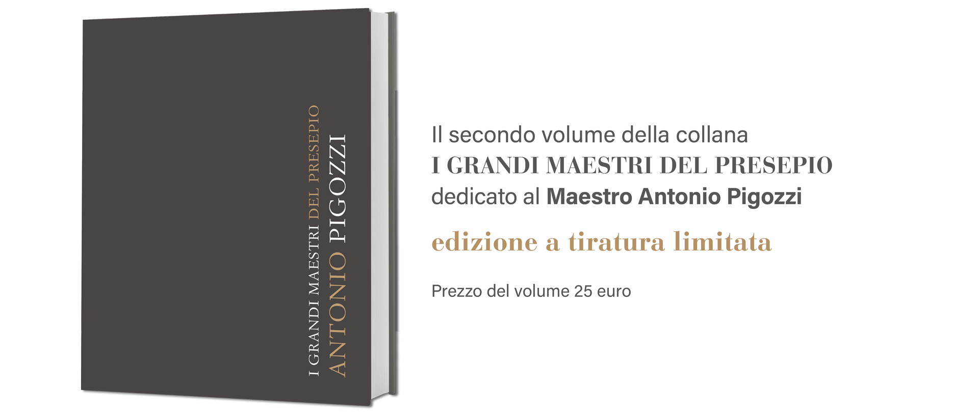 I grandi maestri del presepio - secondo volume dedicato al Maestro Antonio Pigozzi